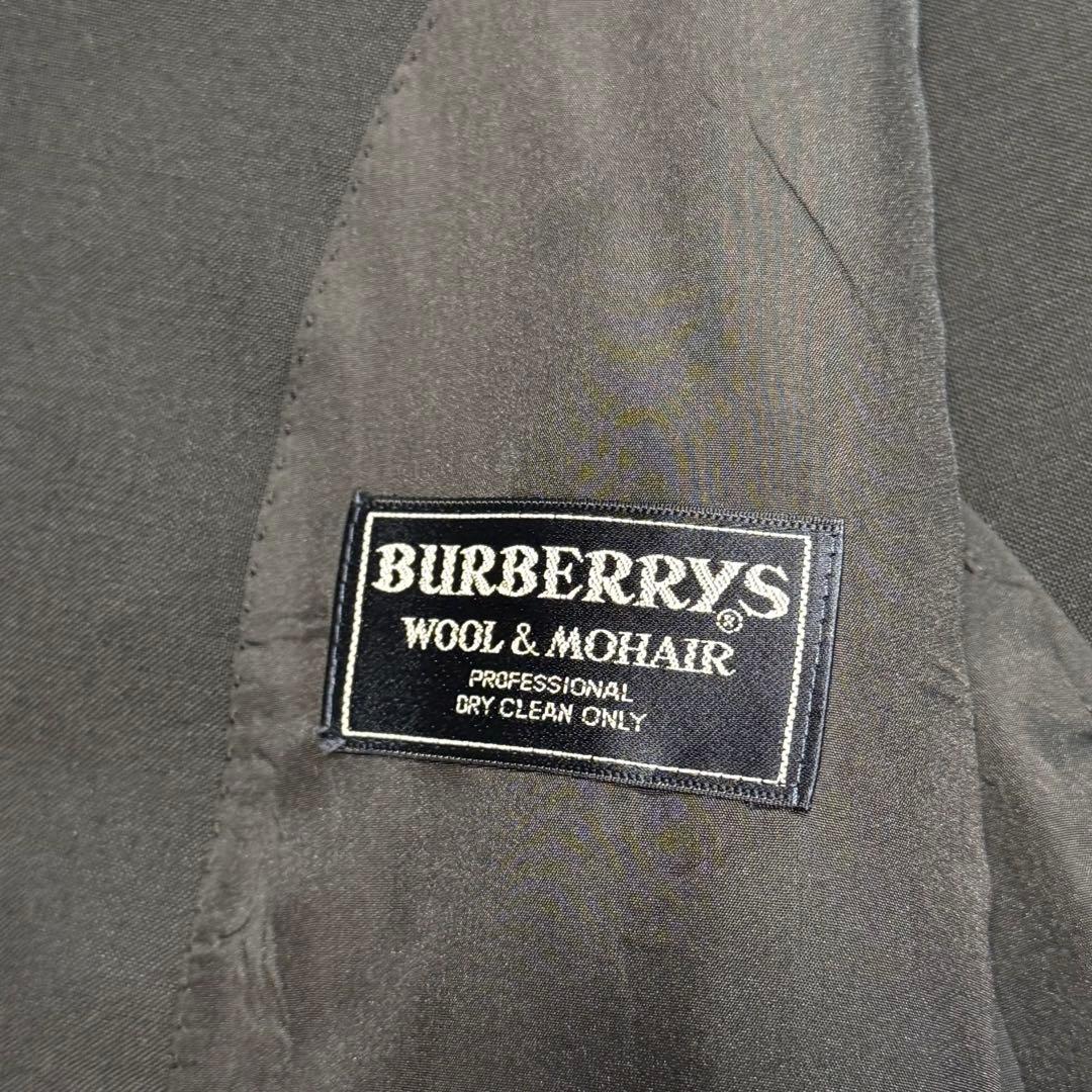 極美品 BURBERRYS テーラードジャケット 金ボタン ダークネイビー
