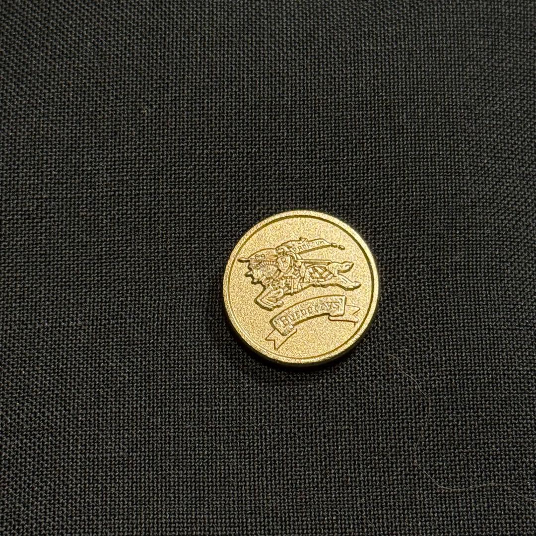 極美品 BURBERRYS テーラードジャケット 金ボタン ダークネイビー