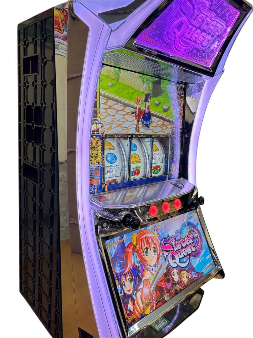 【送料込】シスタークエスト パチスロ 実機 直接引取可
