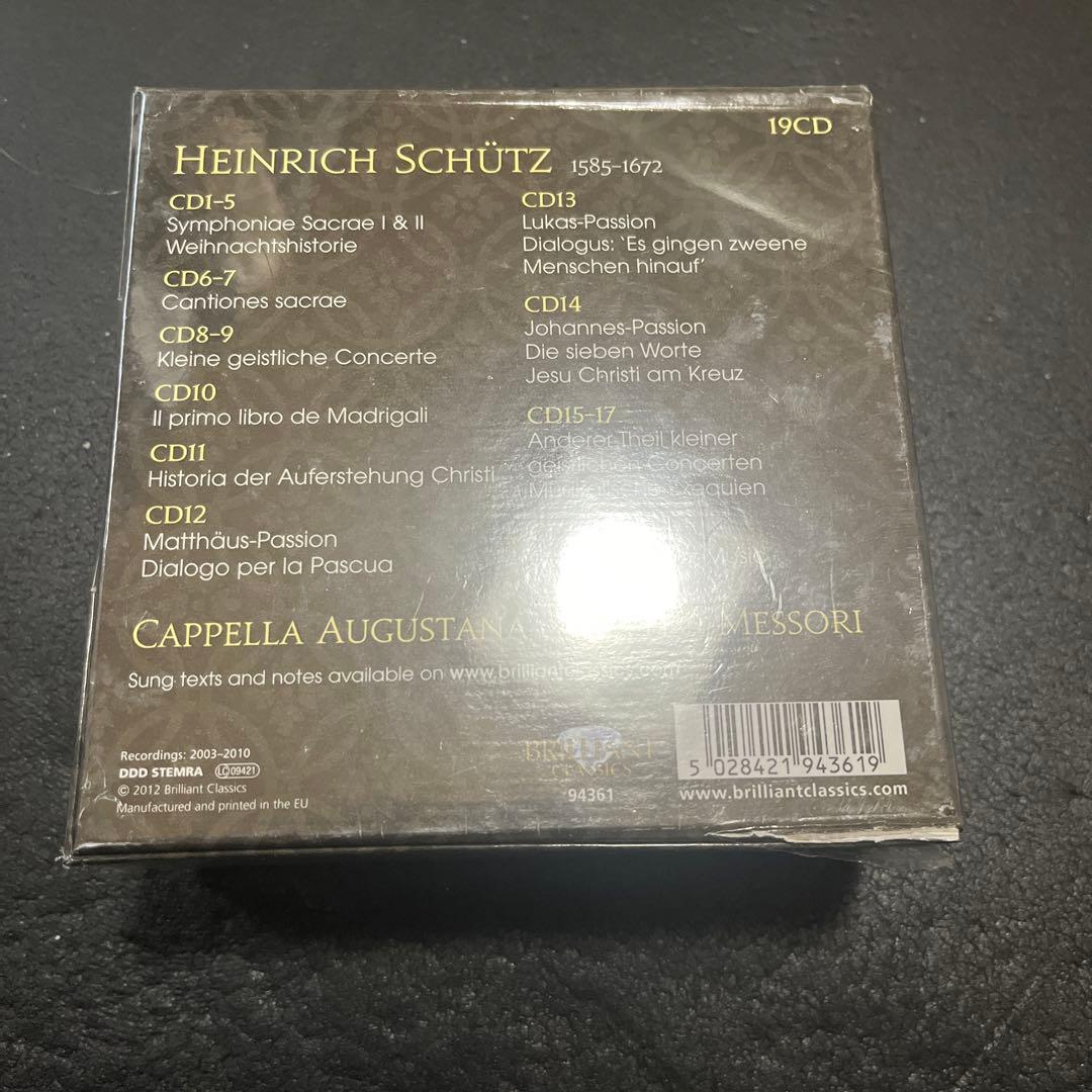 クラシック HEINRICH SCHUTZ EDITION