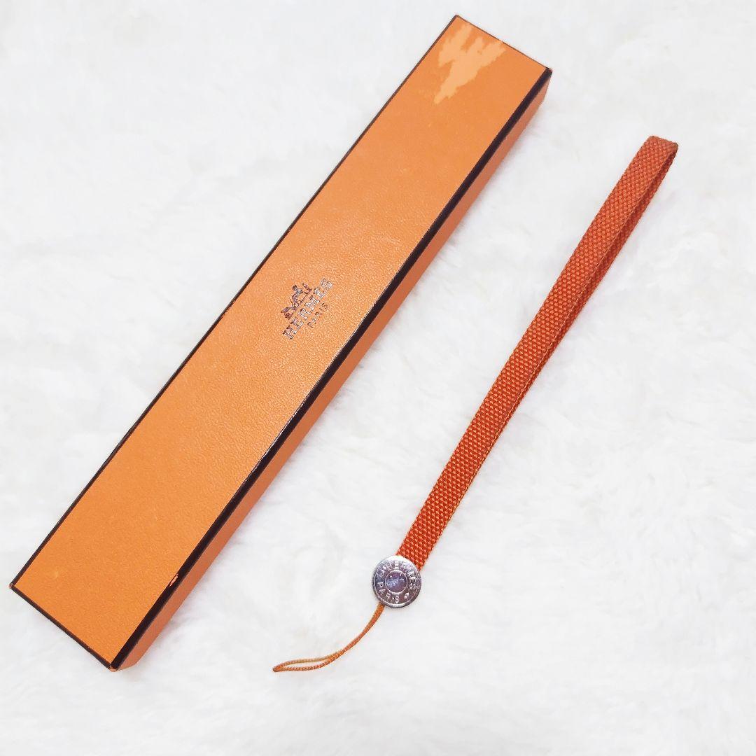 エルメス HERMES ストラップ スマホ 携帯 セリエ 箱付