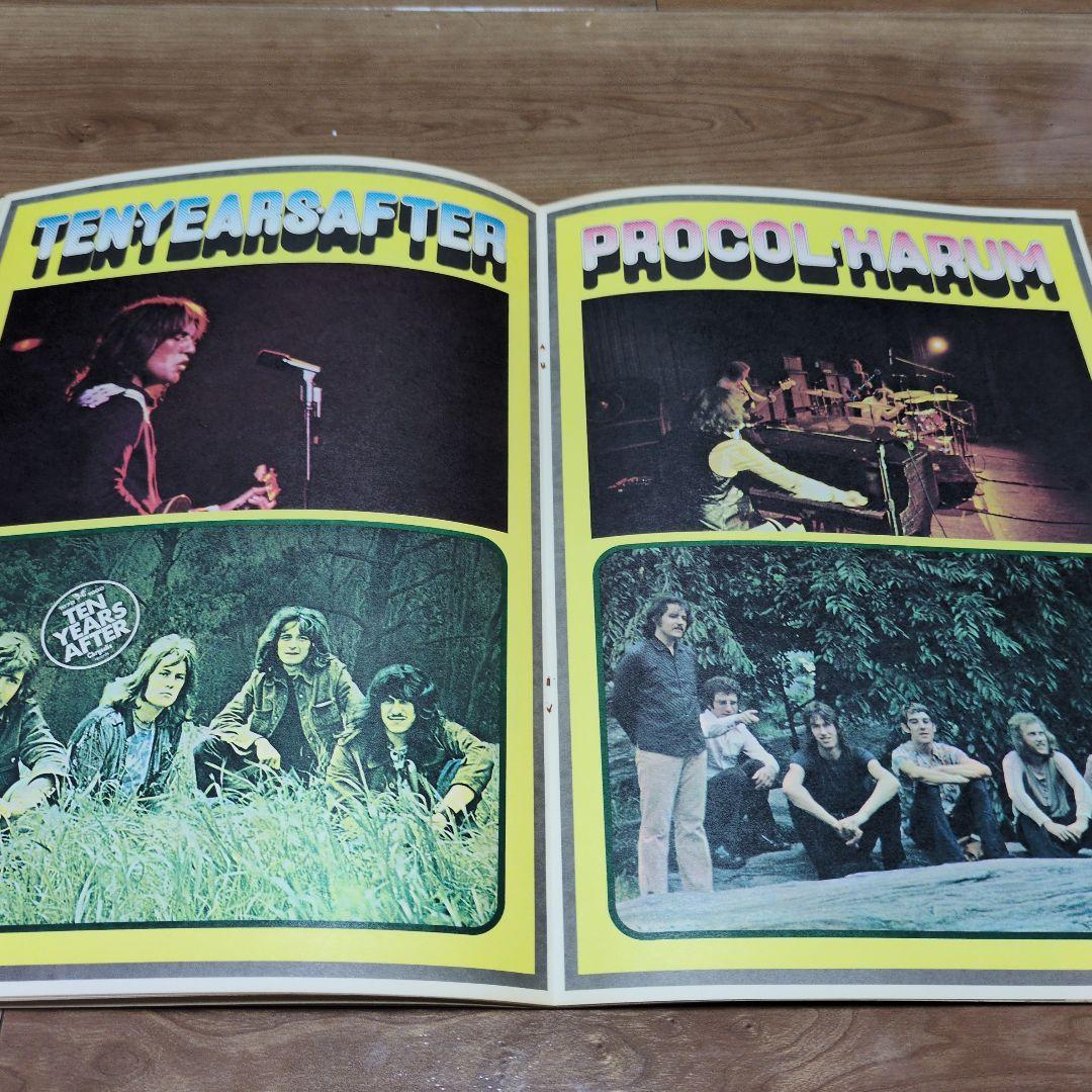 TEN YEARS AFTER vs Procol Harum プログラム