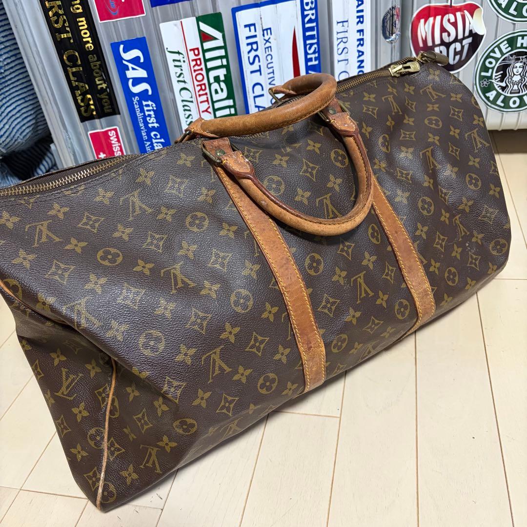 LOUIS VUITTON ルイヴィトン モノグラム キーポル50 ボストン