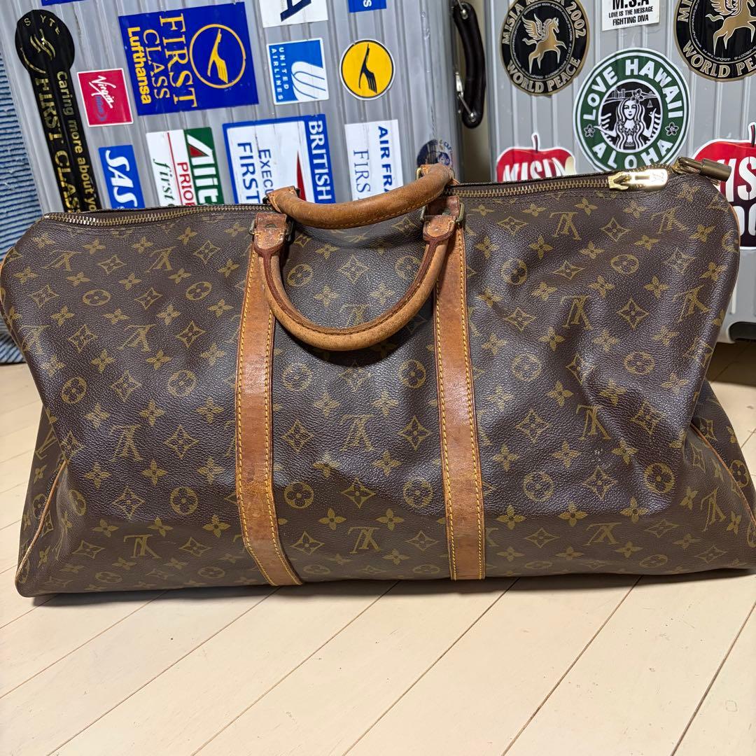 LOUIS VUITTON ルイヴィトン モノグラム キーポル50 ボストン