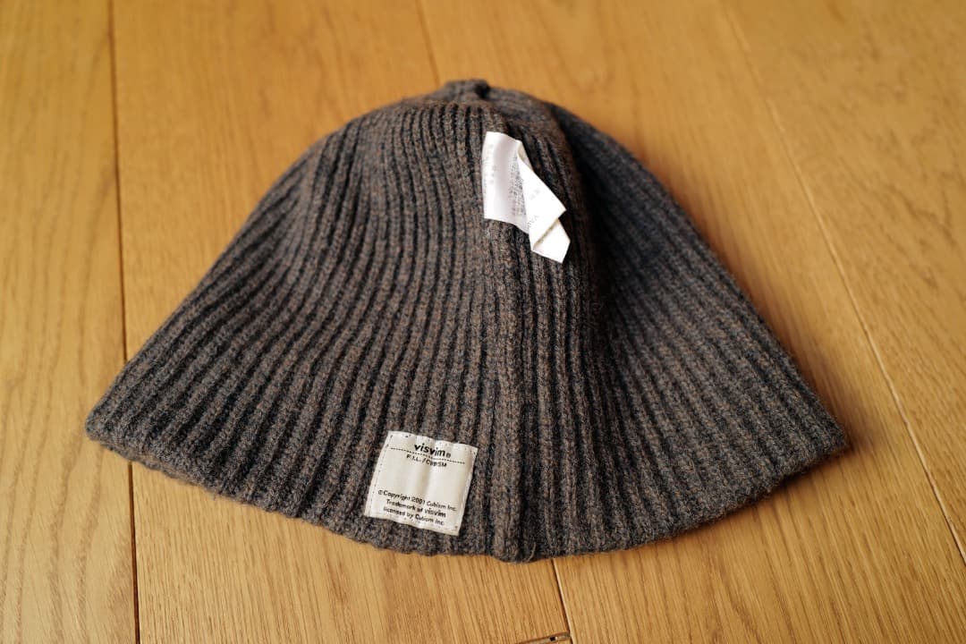 Visvim ニットキャップ グレー