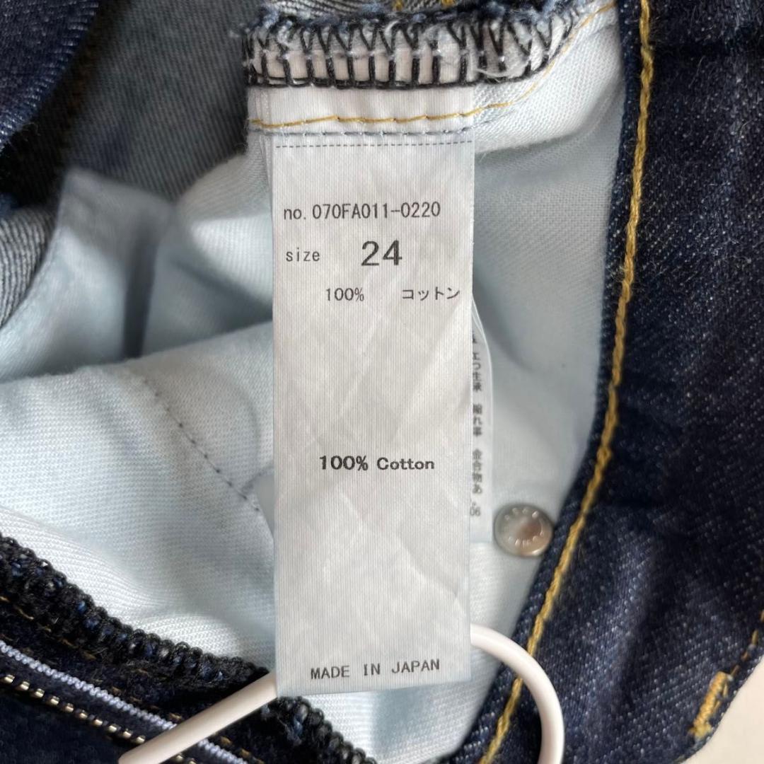 美品 BLACK BY MOUSSY PUNA onewash denim 24