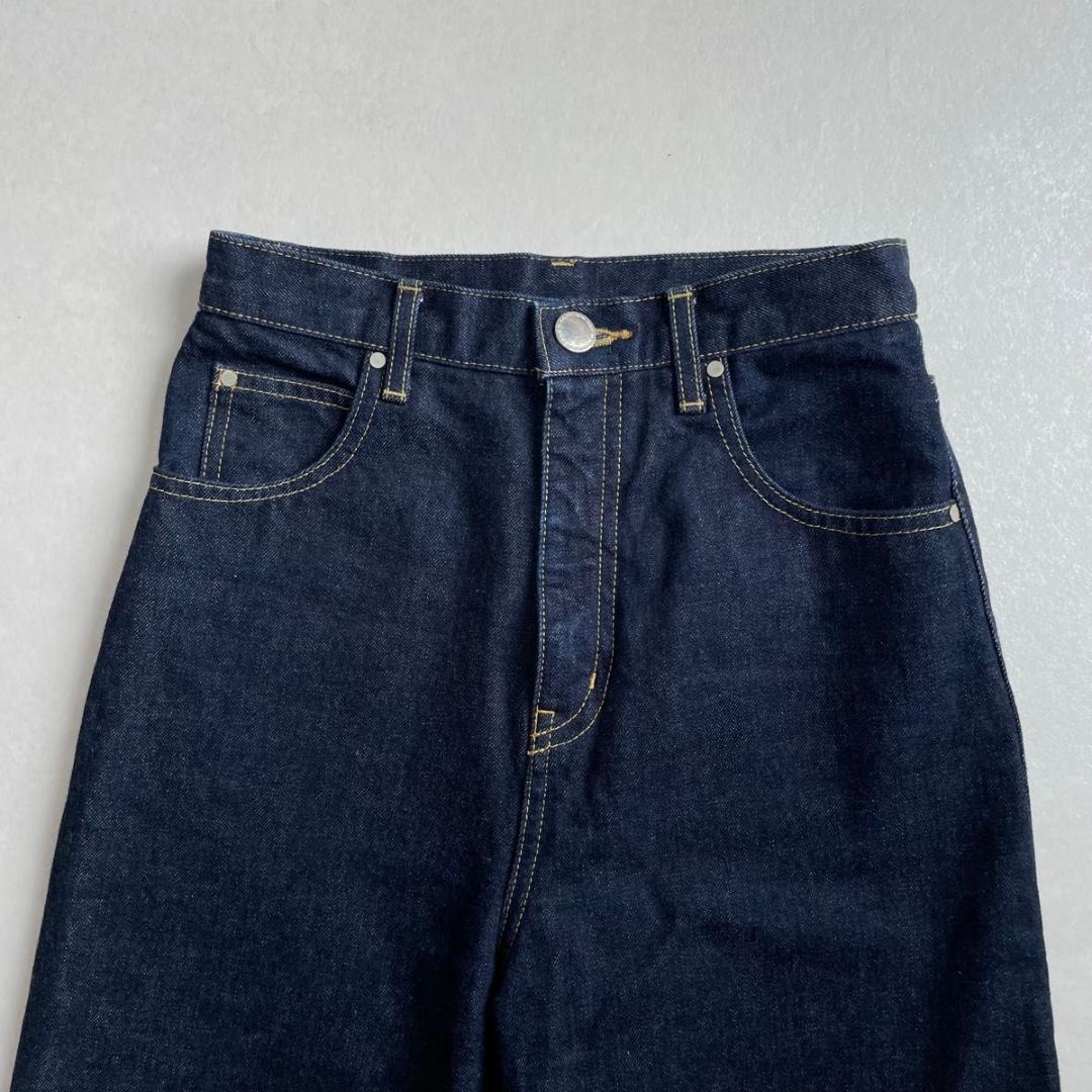 美品 BLACK BY MOUSSY PUNA onewash denim 24