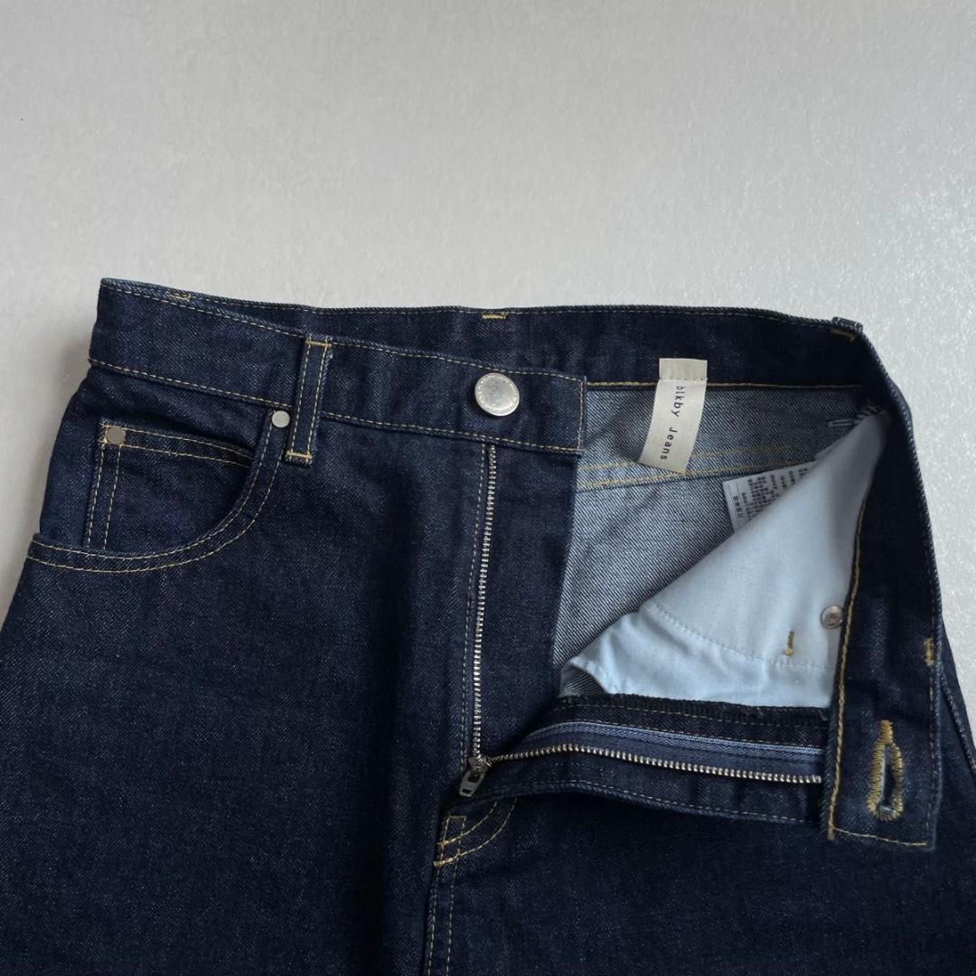 美品 BLACK BY MOUSSY PUNA onewash denim 24