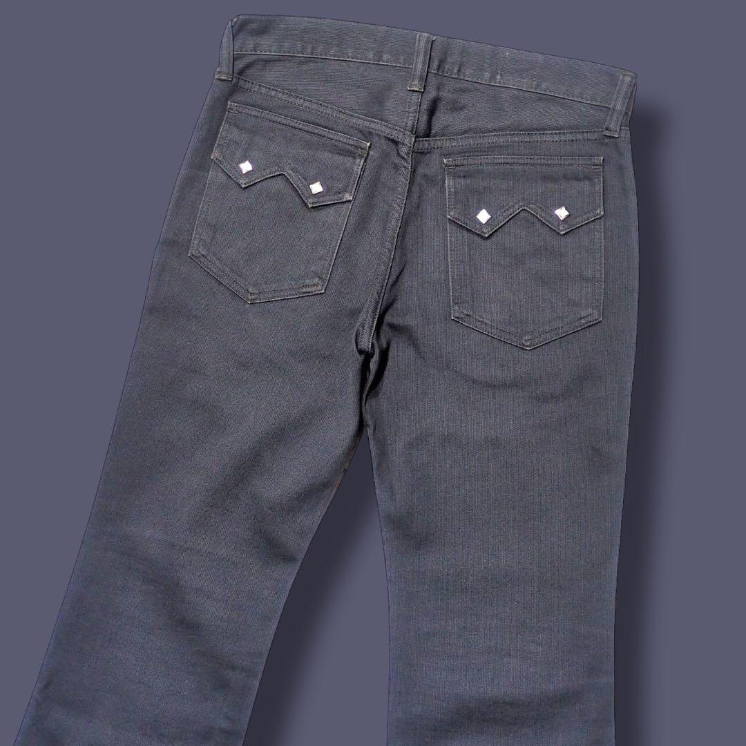 WESTRIDE コーデュロイ　フレアパンツ　ダイヤボタン　斜めポケット