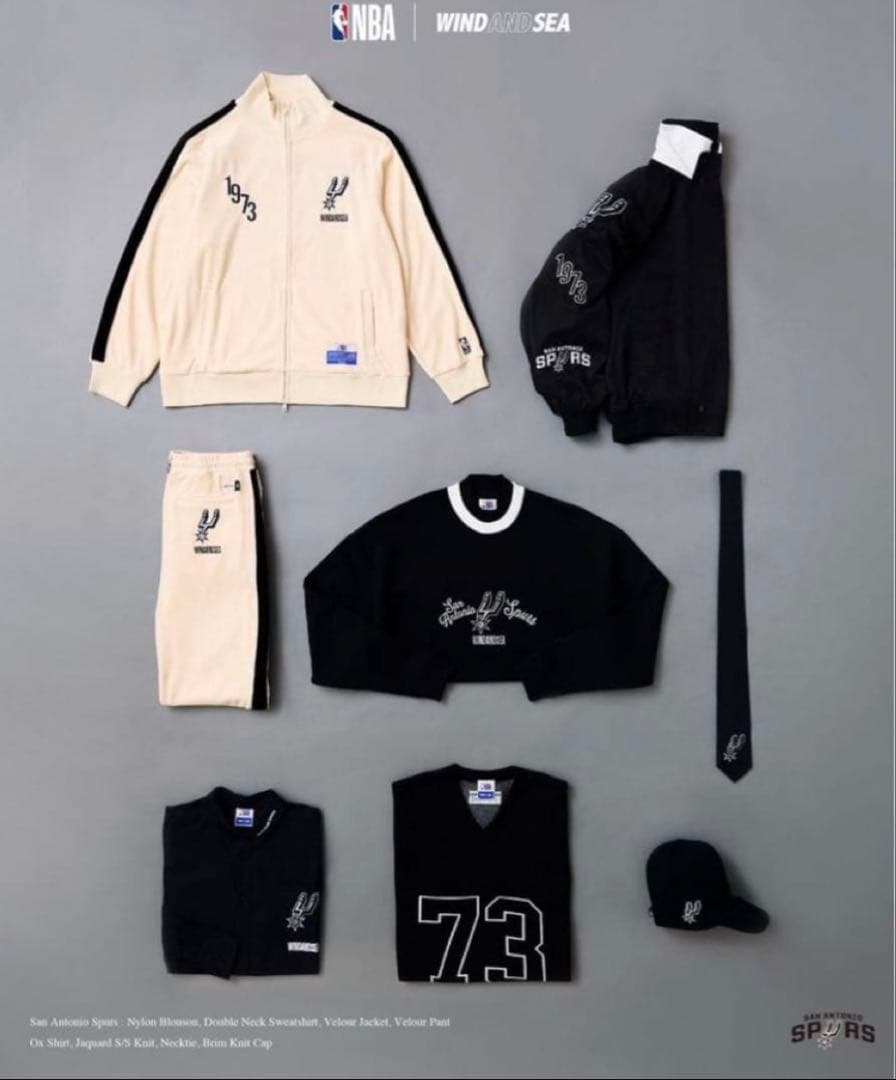 WIND AND SEA　NBA Nylon Blouson
