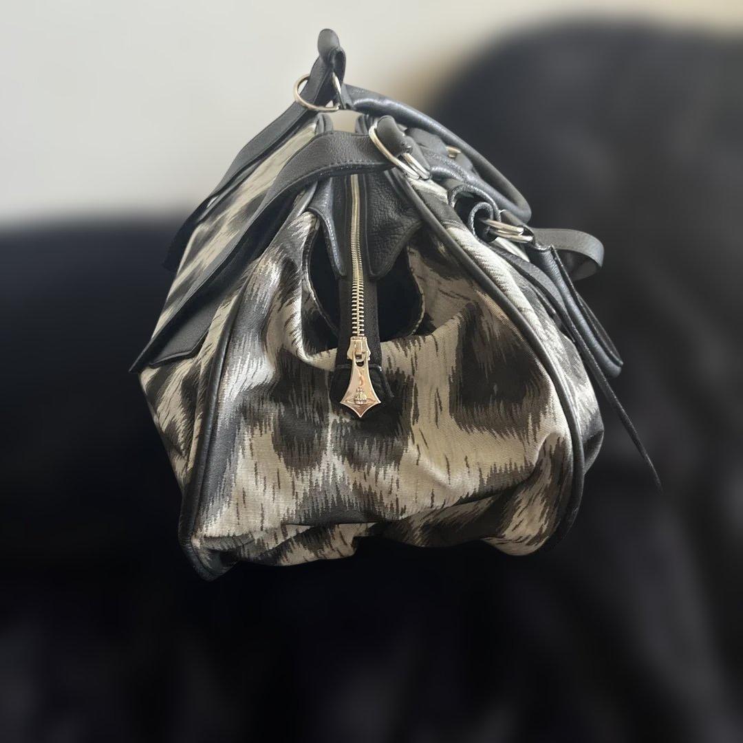 Vivienne Westwood レオパードボストンバッグ
