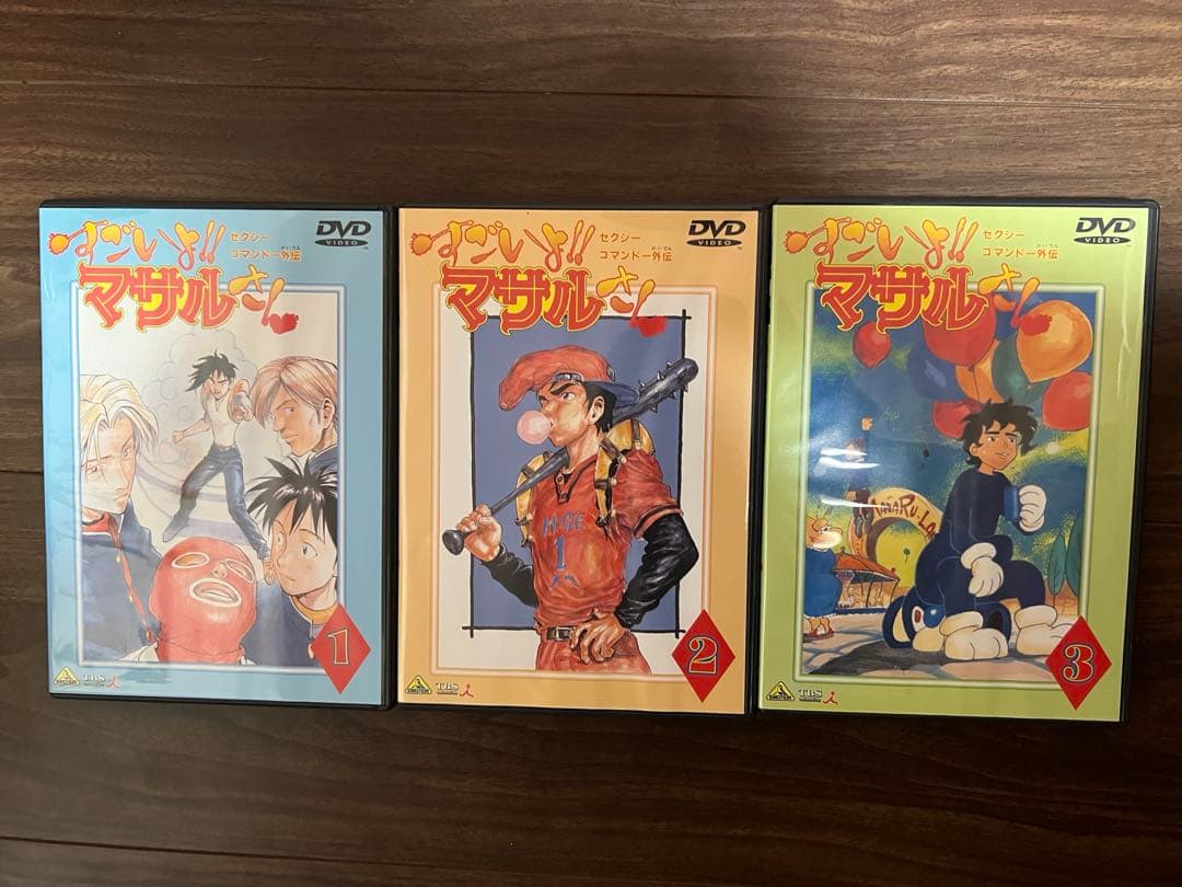 ピューと吹くジャガー、すごいよマサルさんの限定品を含むDVD、ゲームのセット