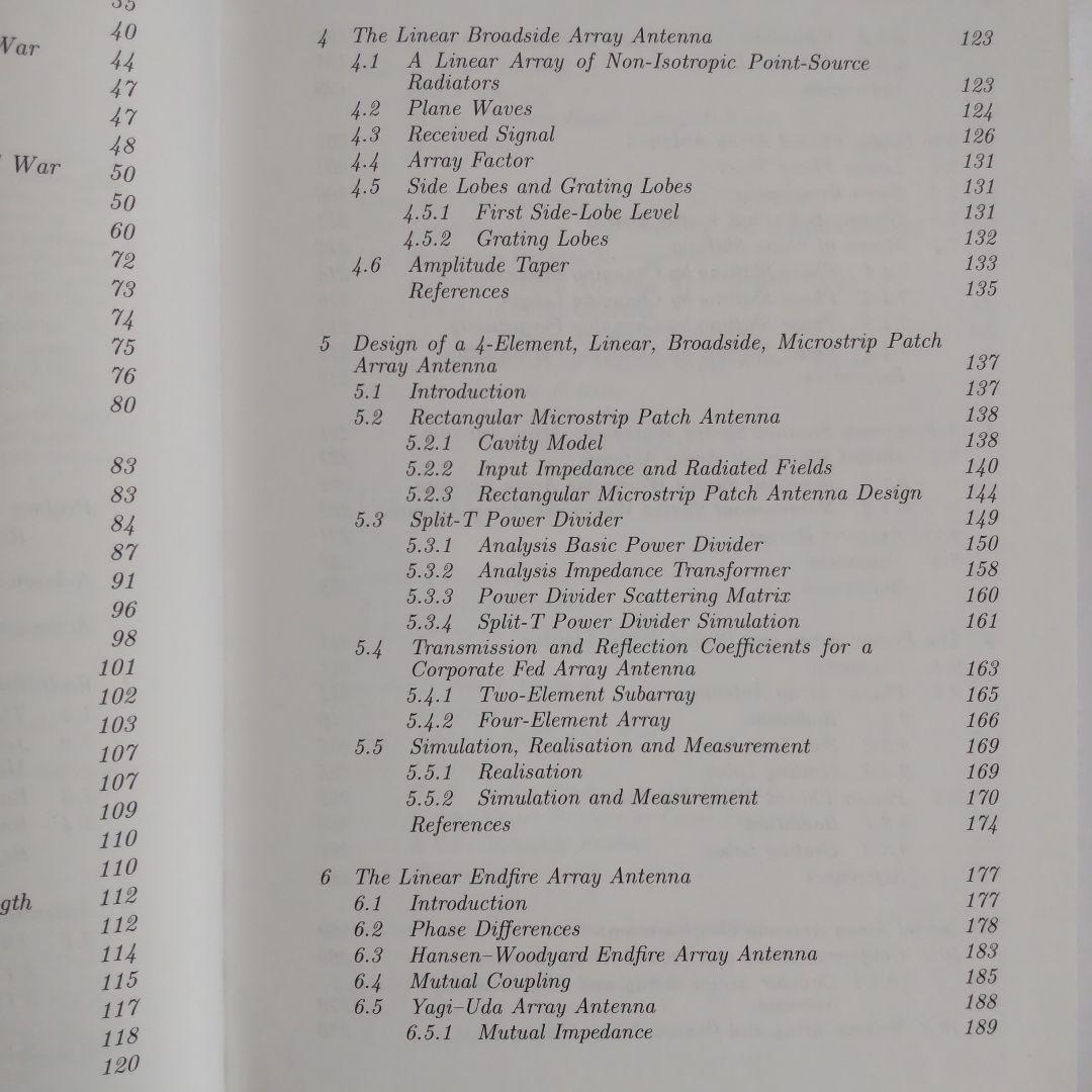洋書 Array and Phased Array Antenna Basics