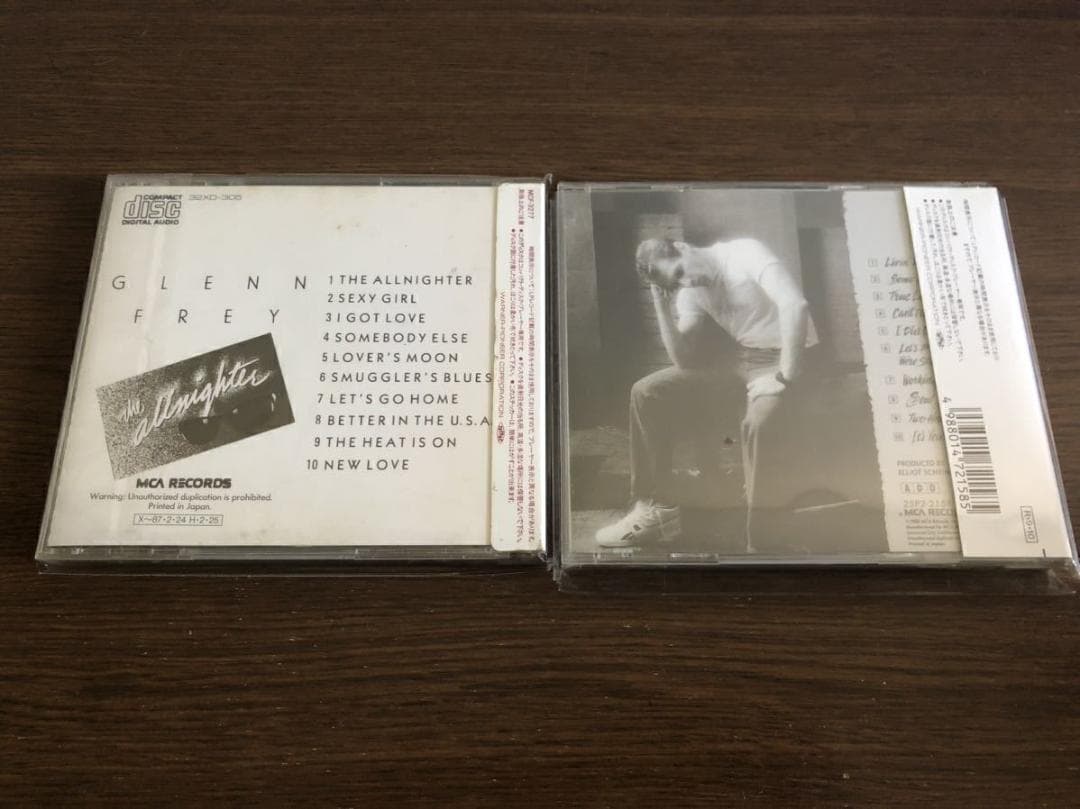 グレン・フライ 旧規格2タイトルセット 日本盤 消費税表記なし 帯付属