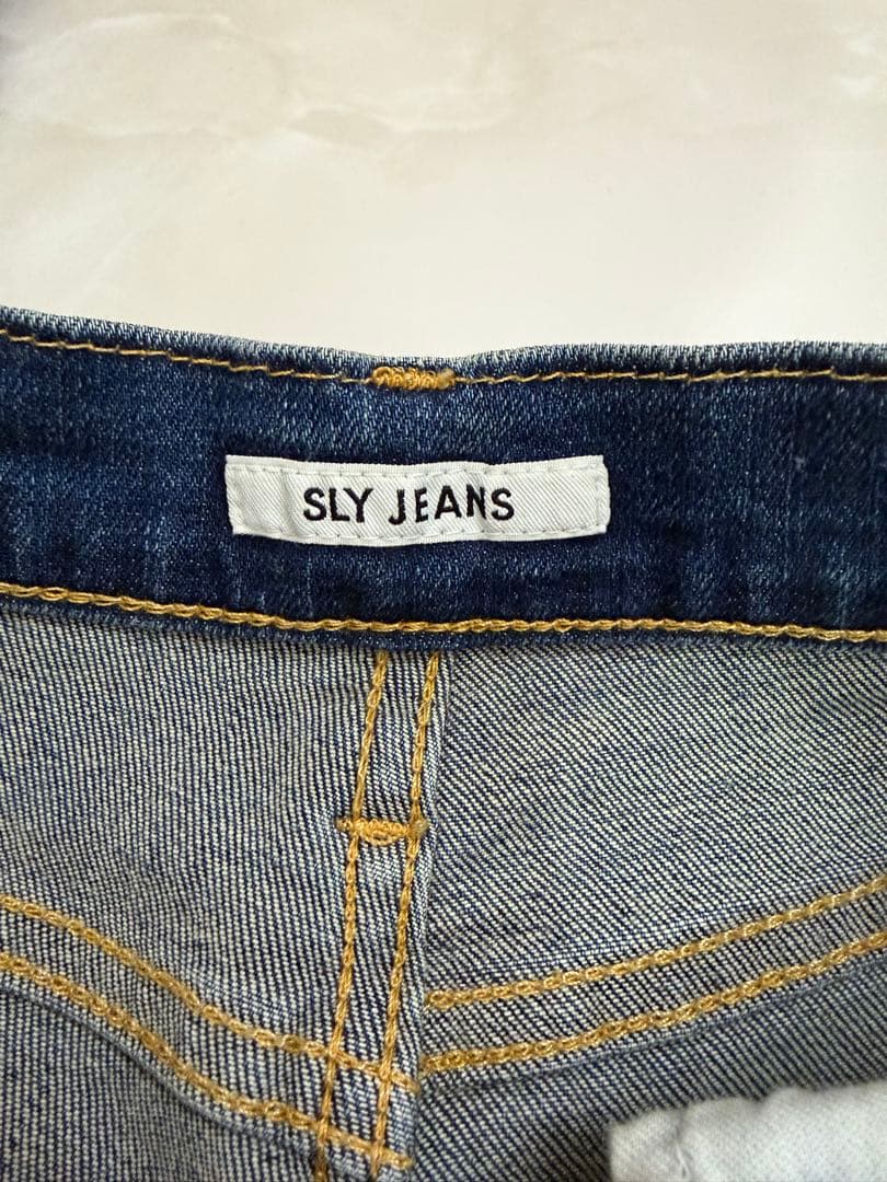 【試着のみ】 SLY HW FLARE PT-B WITH ROICA(R)EF