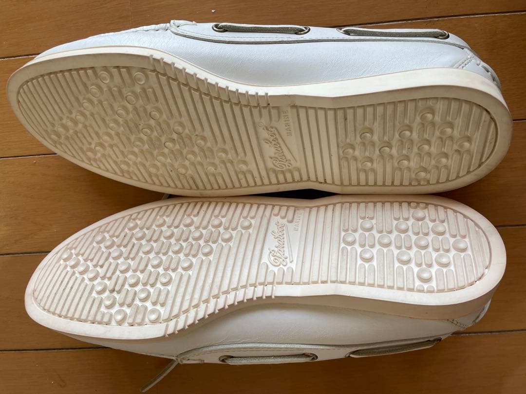 新品 paraboot barth white 白