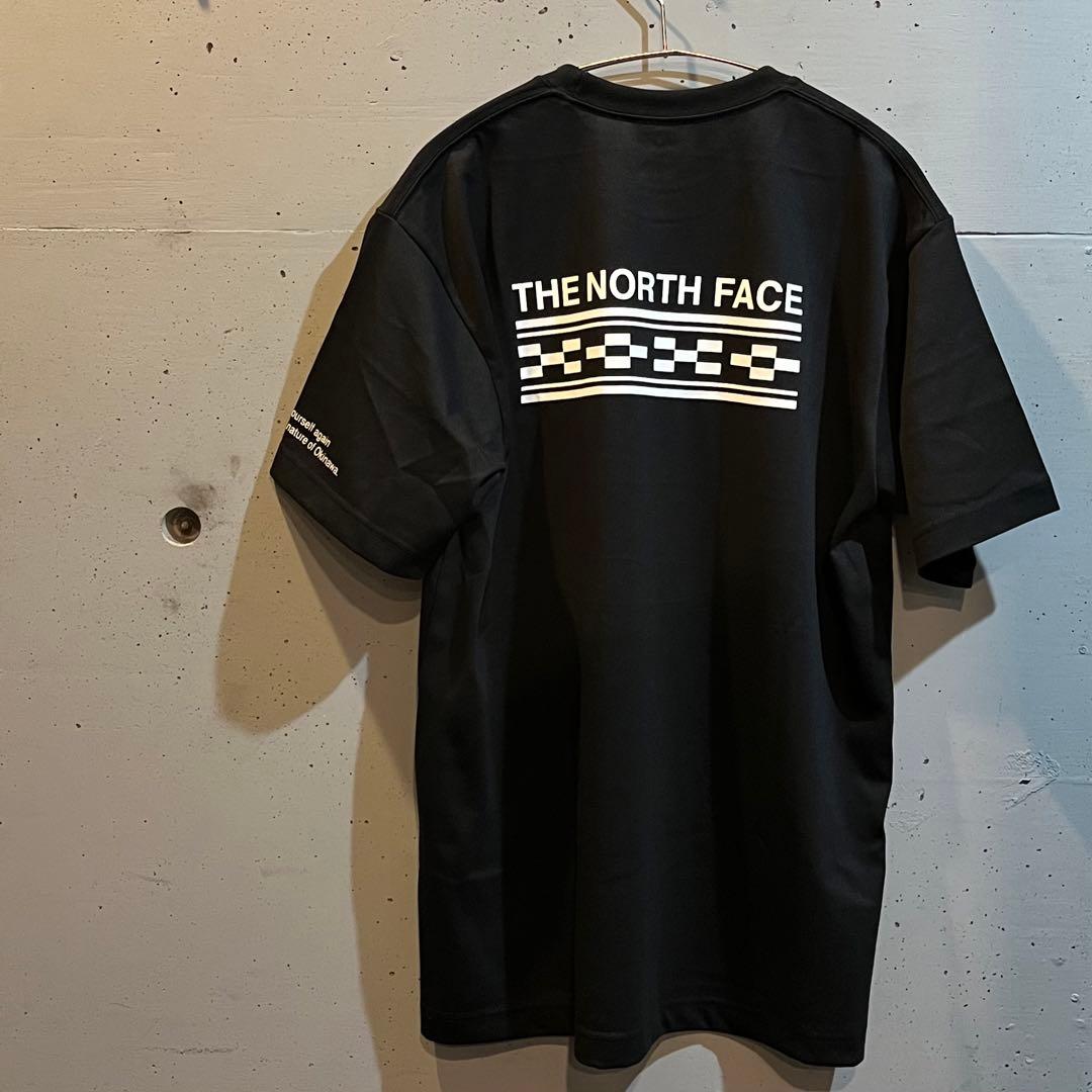 【石垣島限定】M 黒 THE NORTH FACE 半袖Tシャツ ミンサー