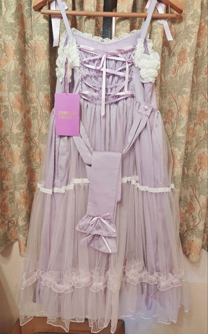 新品 Angelic Pretty Marquiseジャンパースカート パープル