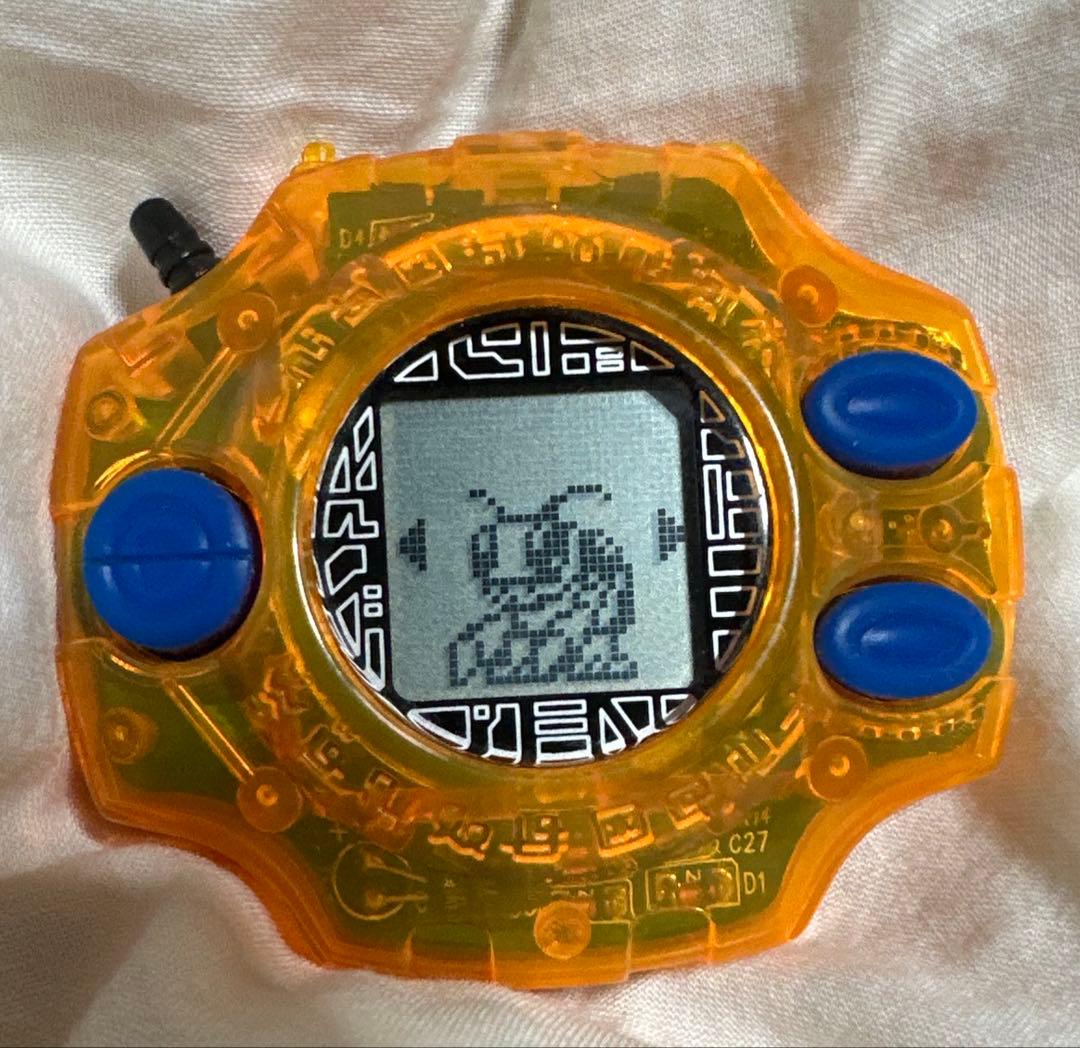 【正規品・動作済み】初代デジヴァイス 1999年当時物 八神太一カラー デジモン