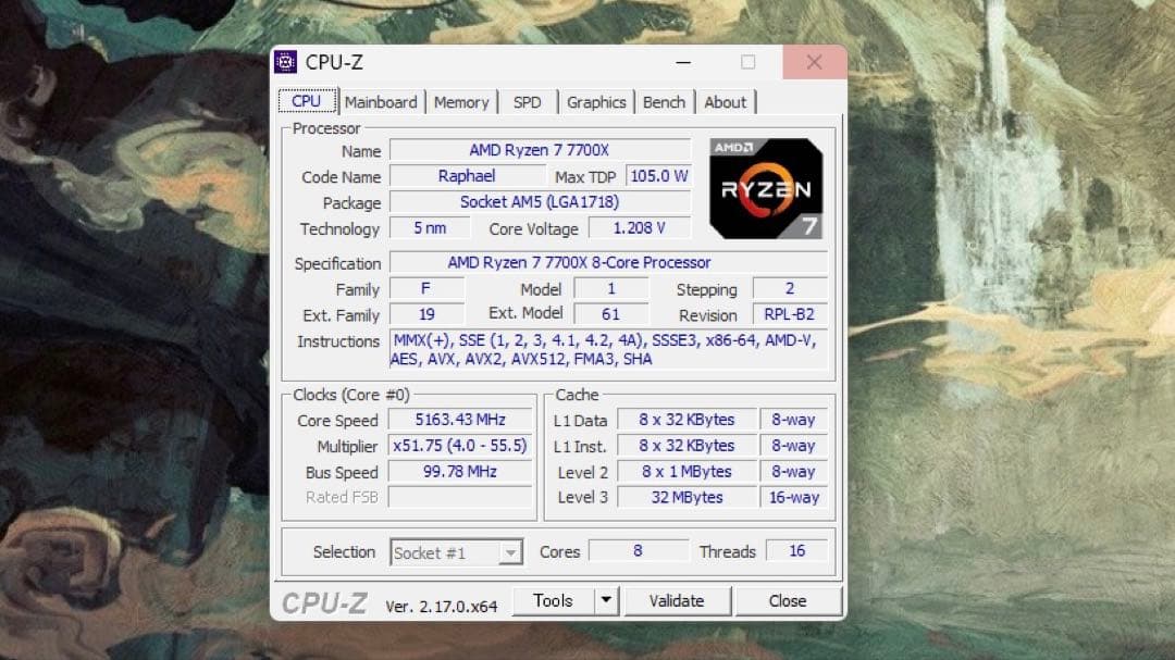 ［DDR5 16GB］CORSAIR VENGEANCE 5200MHz メモリ