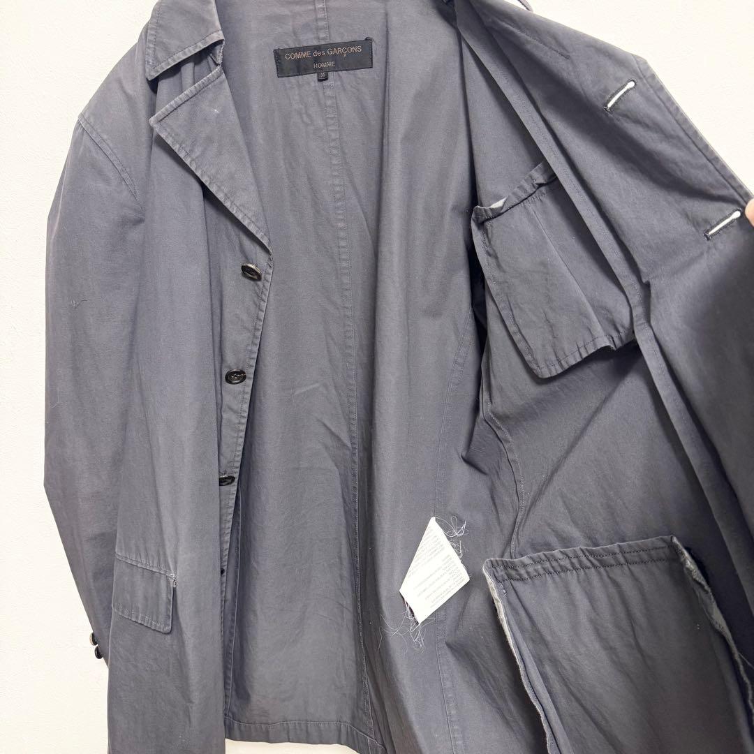 COMME des GARÇONS HOMME ネイビー テーラードジャケット