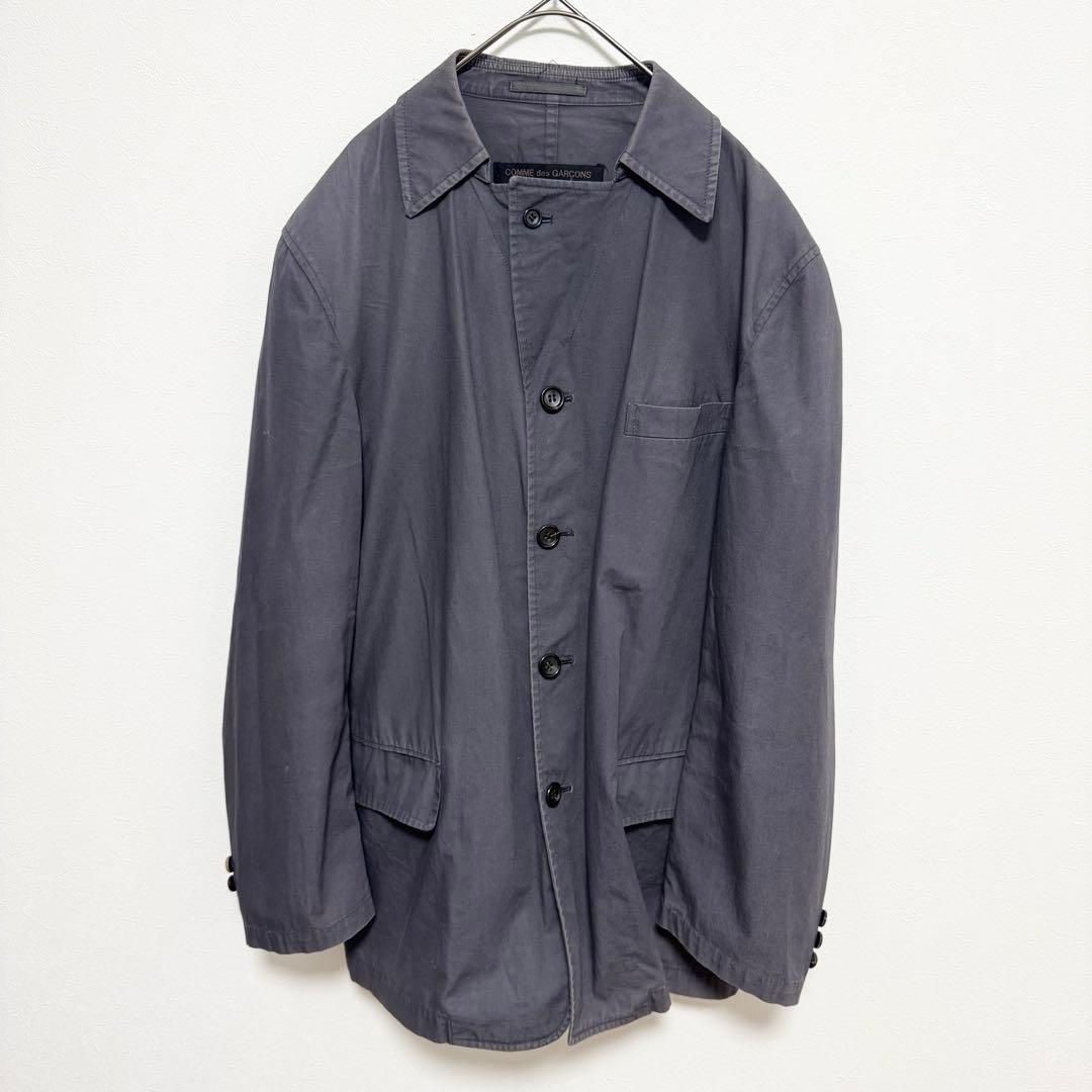 COMME des GARÇONS HOMME ネイビー テーラードジャケット
