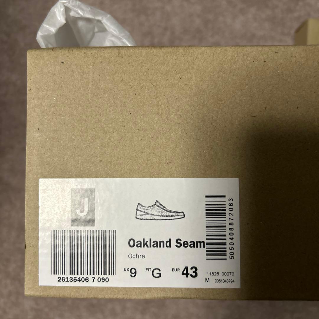 Clarks Oakland Seam モカシン 43