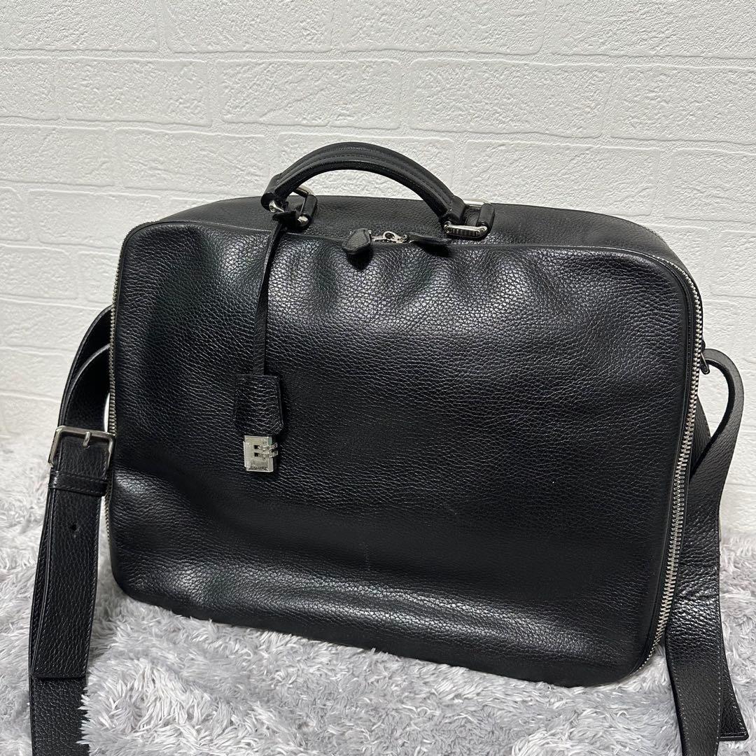 美品　希少　ジルサンダー　ボストンバッグ　レザー　ブラック　ショルダー　カデナ付