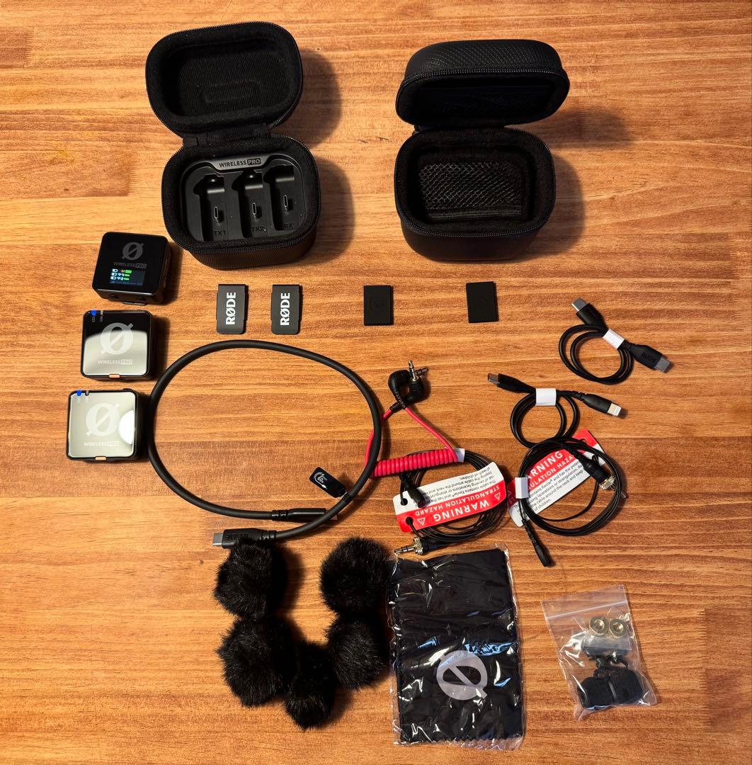 【美品】RODE Wireless Proワイヤレスプロ　マイク