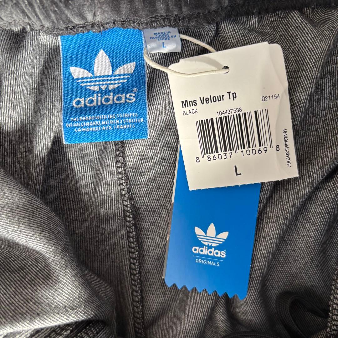 adidas アディダス ベロアトラックパンツ ブラック 常田大希着用