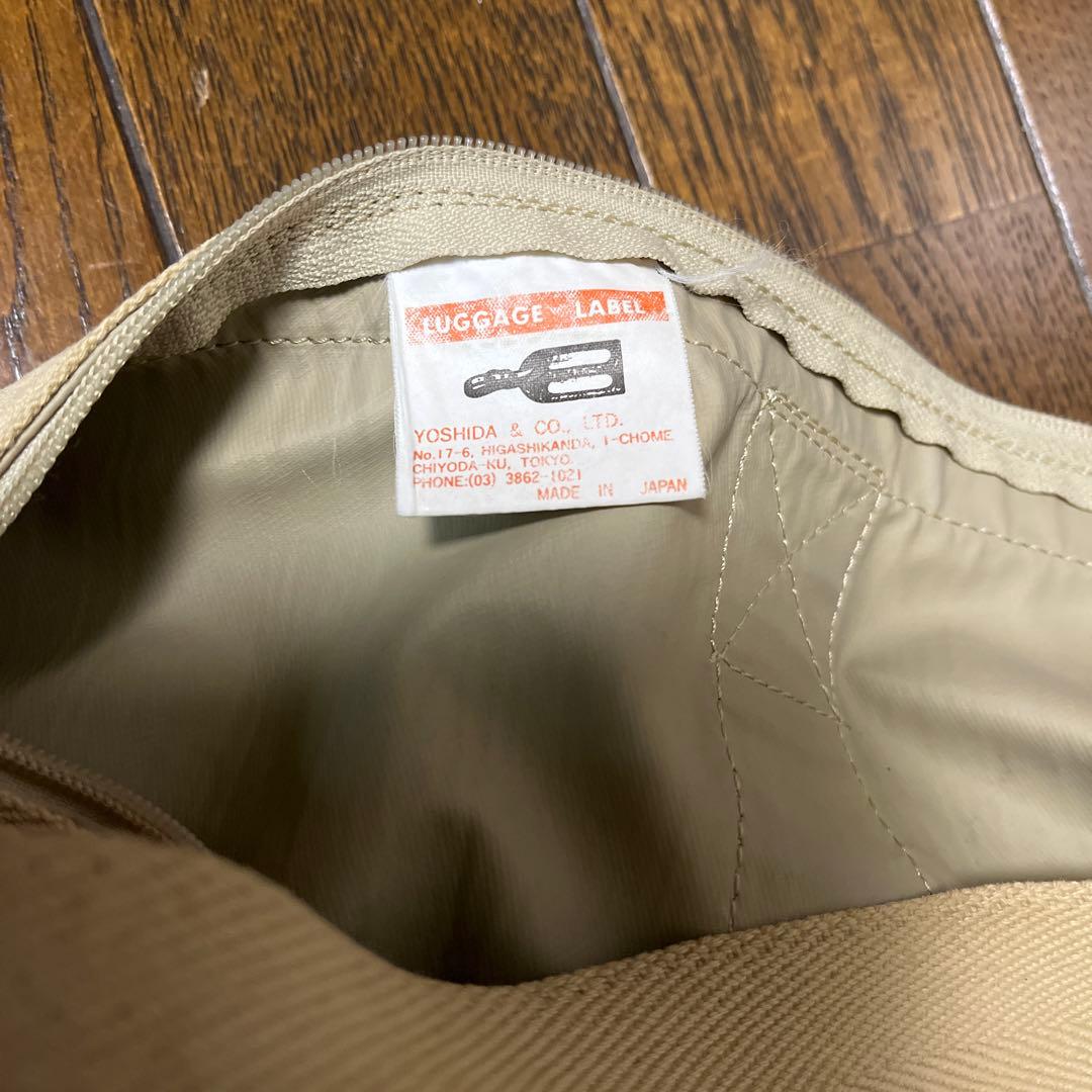 LUGGAGE LABELボストンバッグ