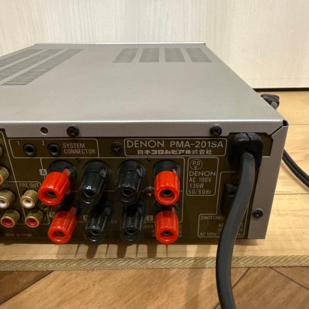 中古】DENON デノン　プリメインアンプ PMA-201SA オーディオ機器