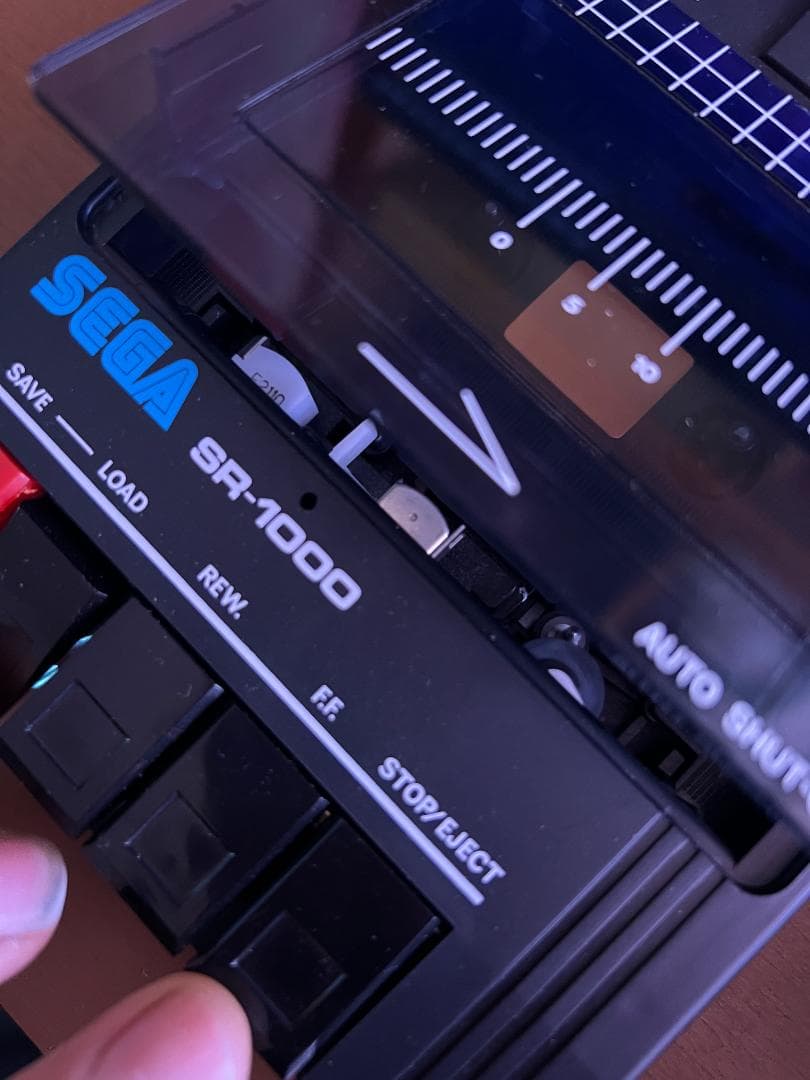 SEGA SR-1000 データレコーダ 箱付 ACアダプター付 SC-3000