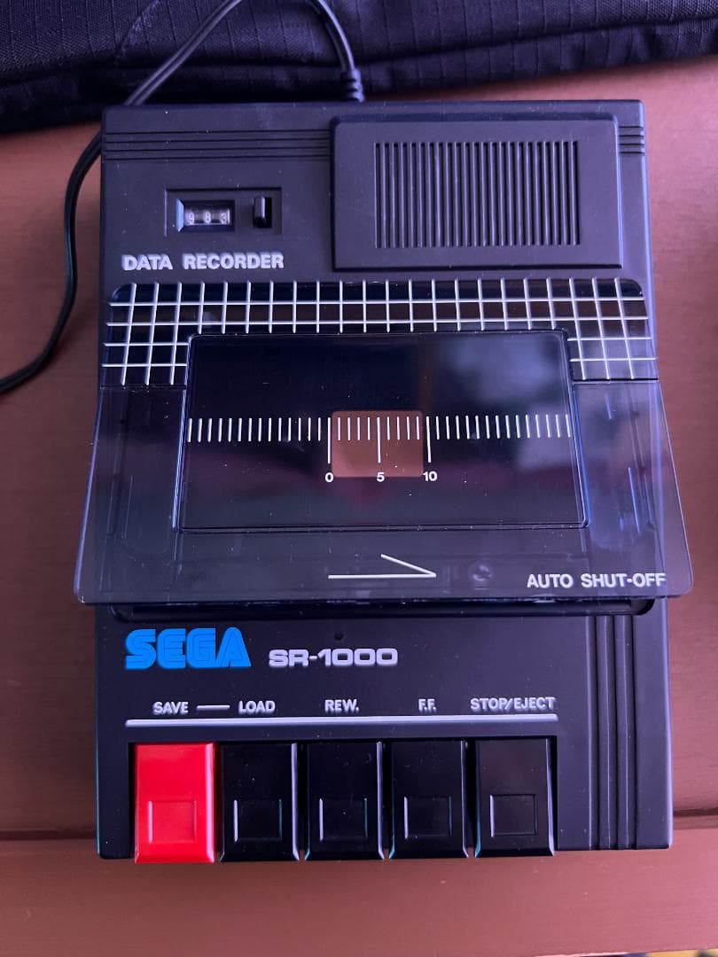 SEGA SR-1000 データレコーダ 箱付 ACアダプター付 SC-3000
