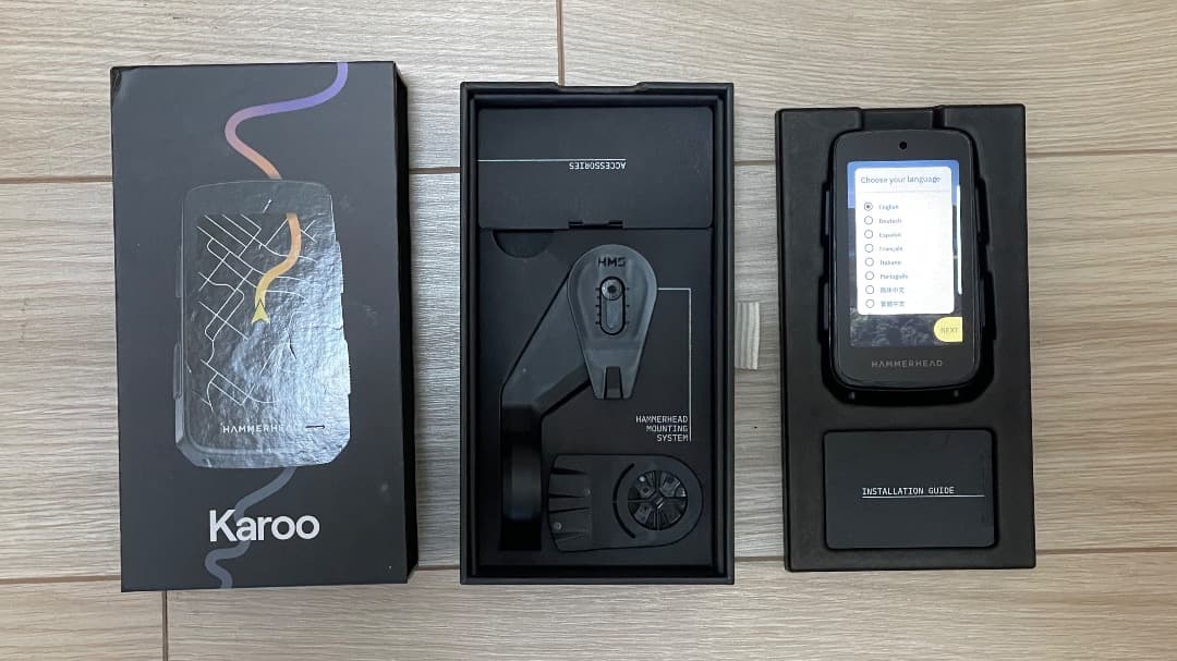 HAMMERHEAD Karoo 3 サイクルコンピューター 本体