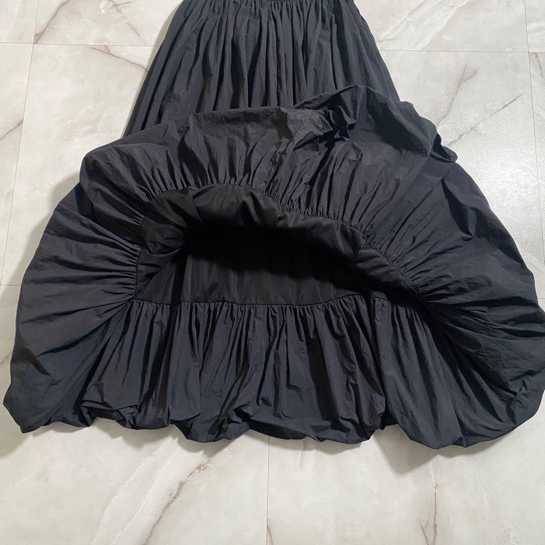 A18663 美品 エレンディーク アシンメトリーバルーンスカート ボリューム