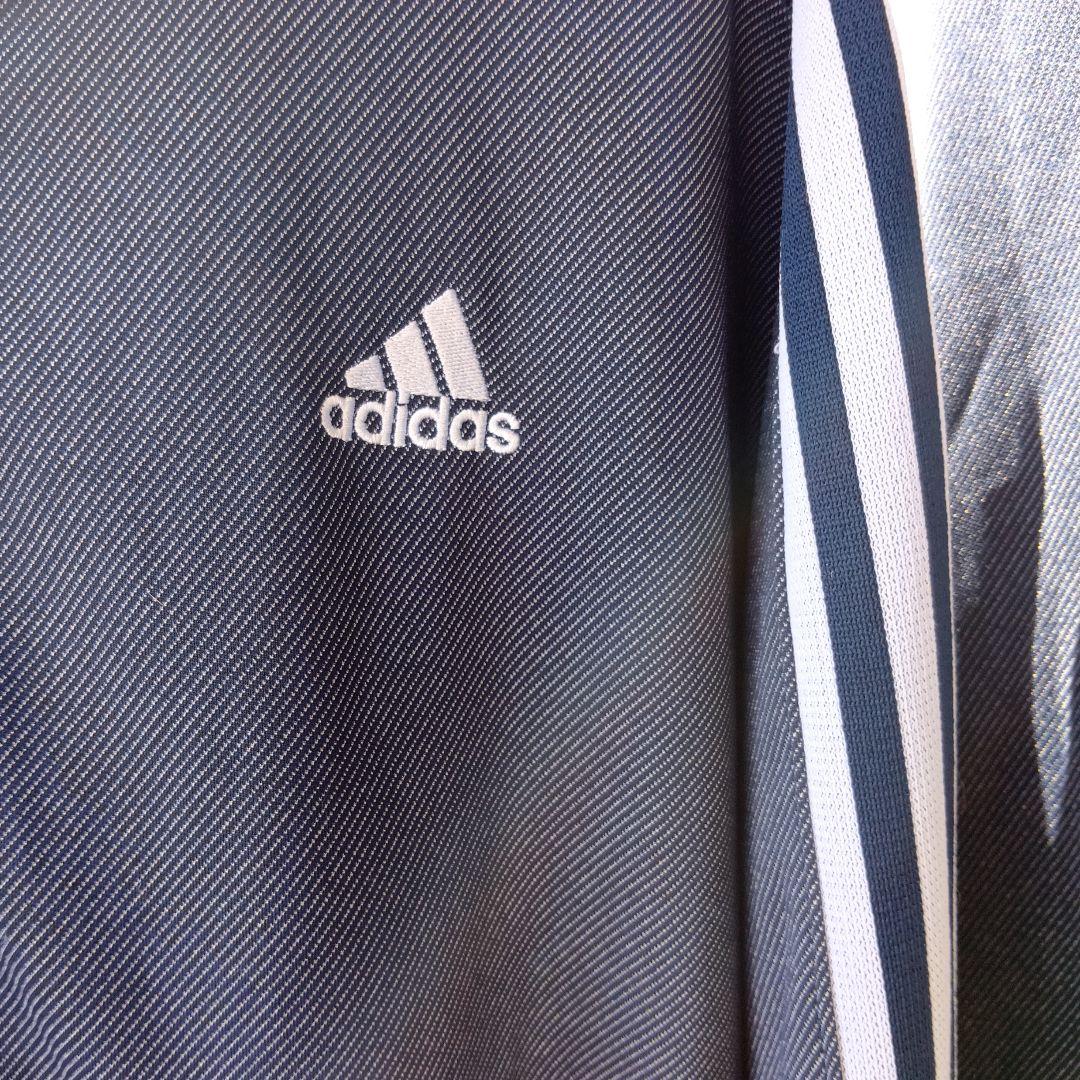 adidas トラックジャケット　ジャージ上下セット ダークブルー