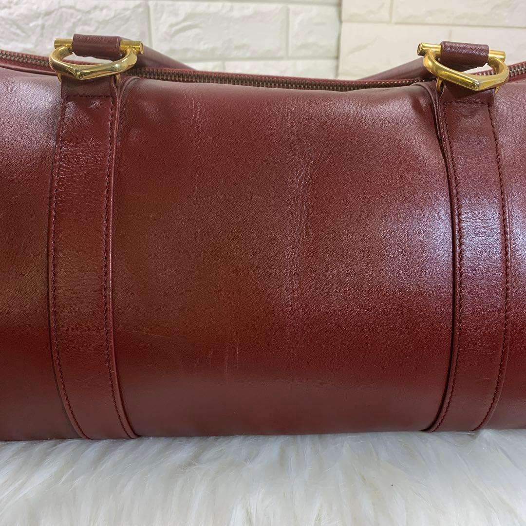 Cartierカルティエ ボストンバッグ マストライン