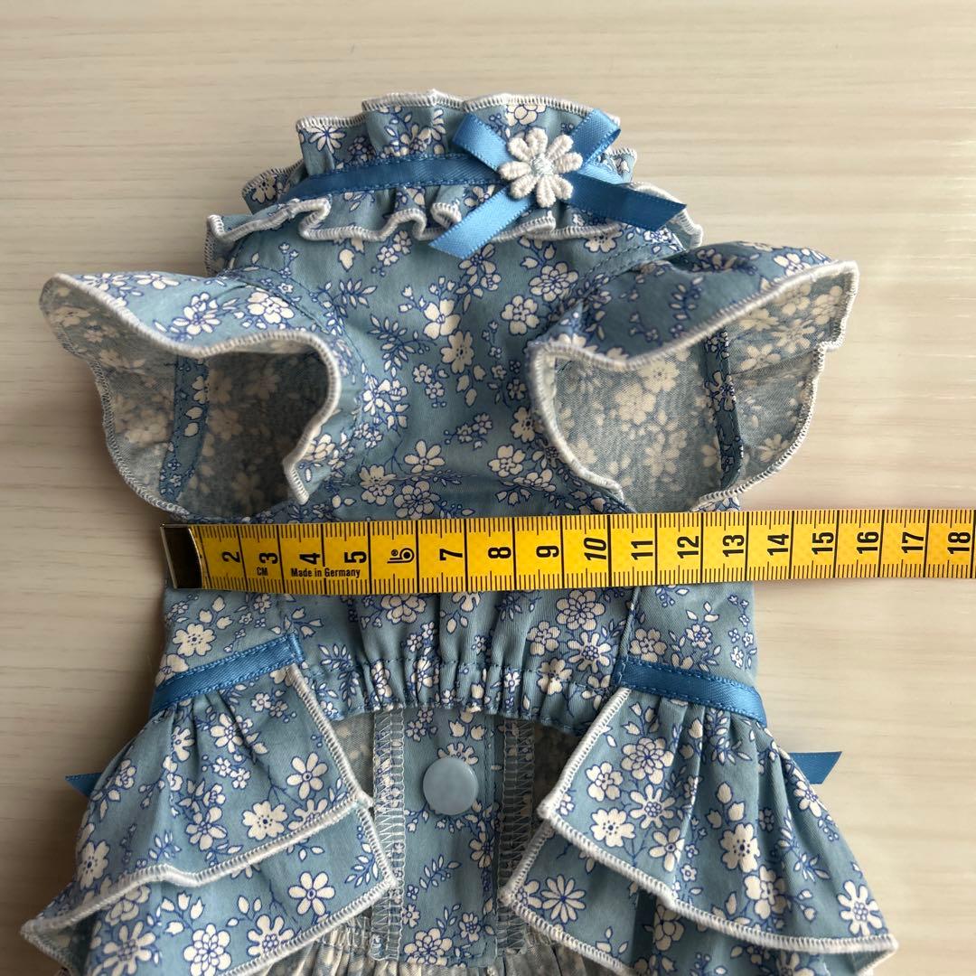 No.550•551 犬服ハンドメイド　バックオープンワンピース2着