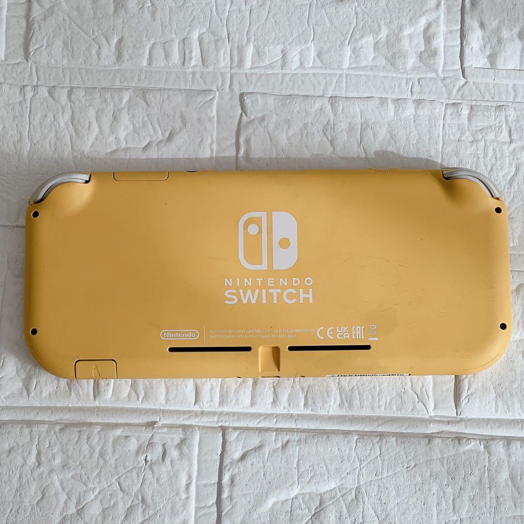 ジャンクNintendo Switch Lite イエロー 本体不動品