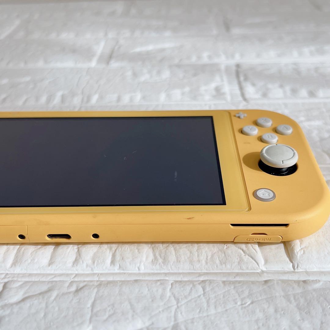 ジャンクNintendo Switch Lite イエロー 本体不動品