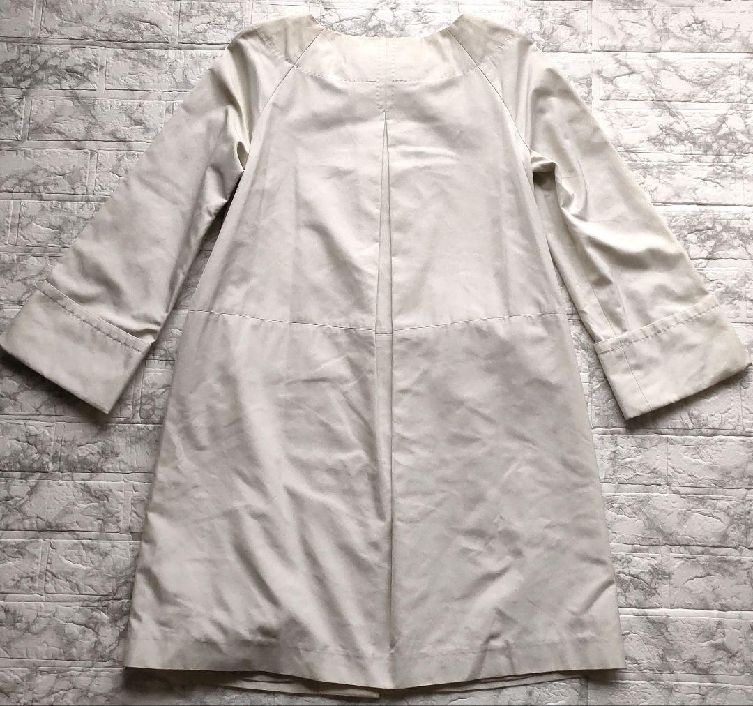 【新品・タグ付】ADORE ノーカラースプリングコート 36