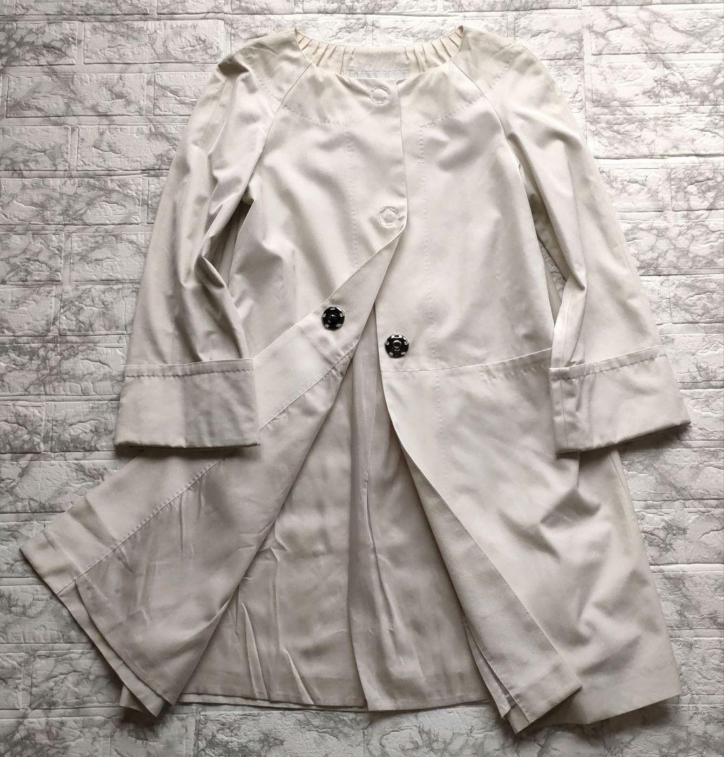 【新品・タグ付】ADORE ノーカラースプリングコート 36