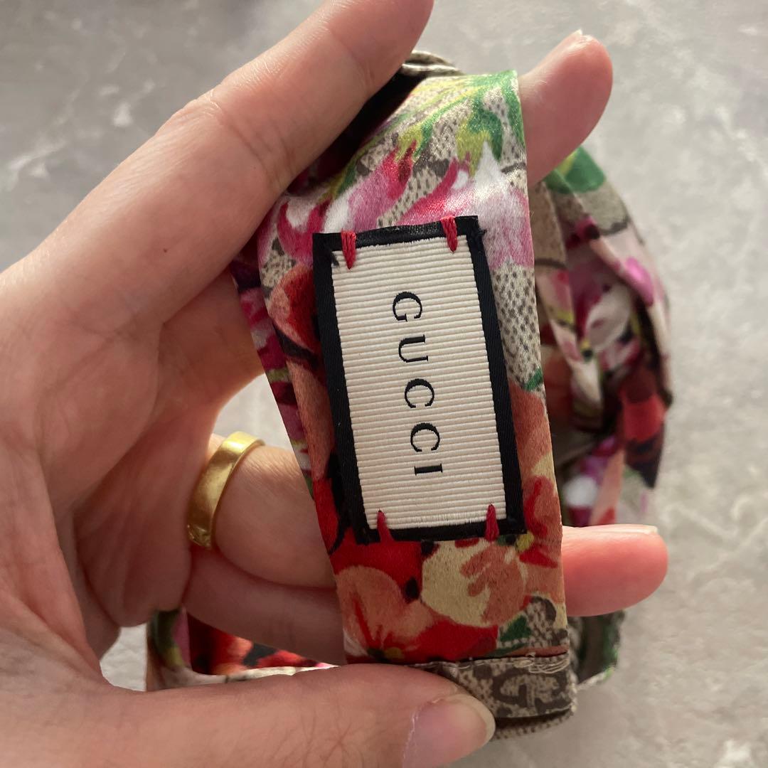 GUCCI 花柄 ヘアバンド