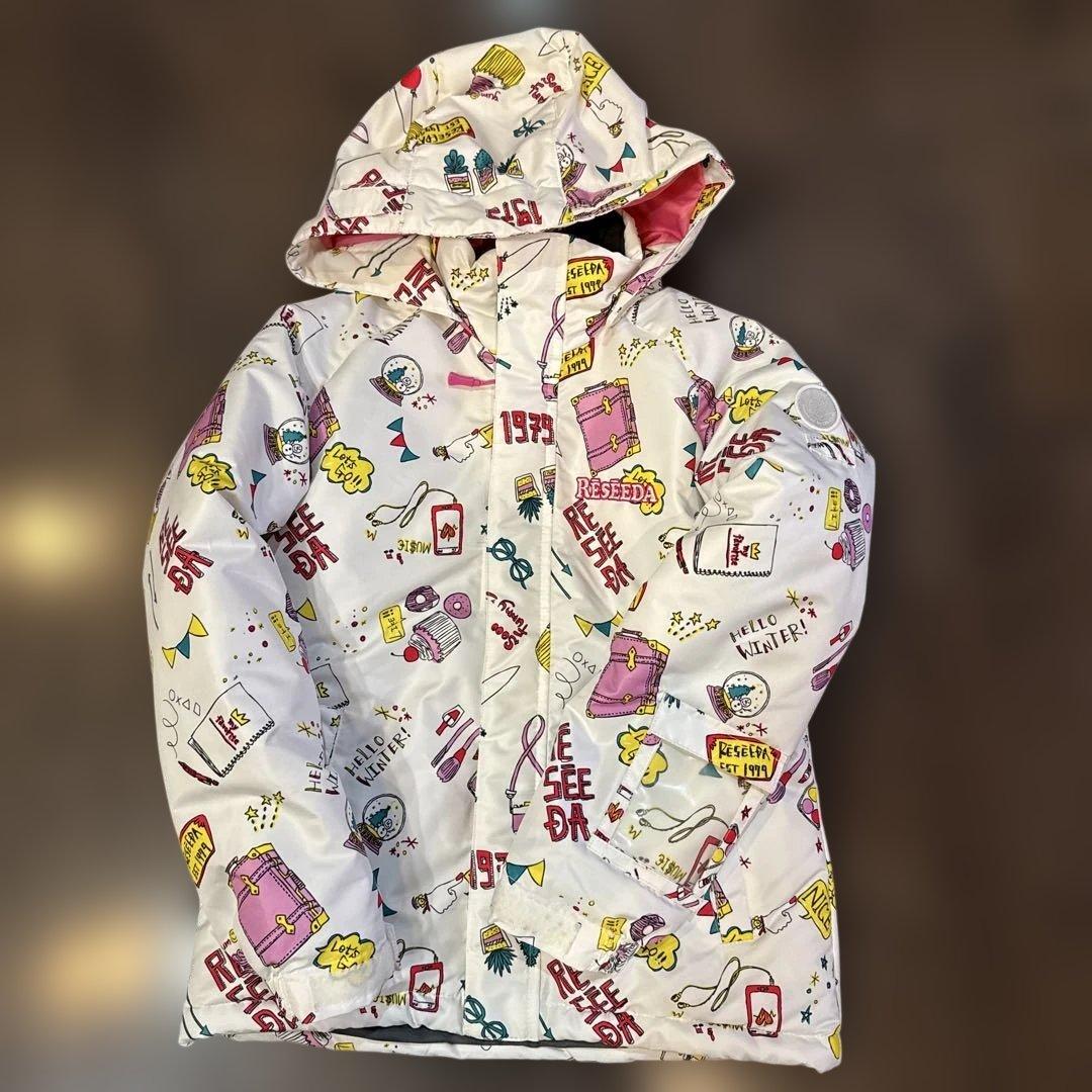 ✨美品✨RESEEDA ✨スノーウェア上下セット ✨手袋　帽子付き✨140✨
