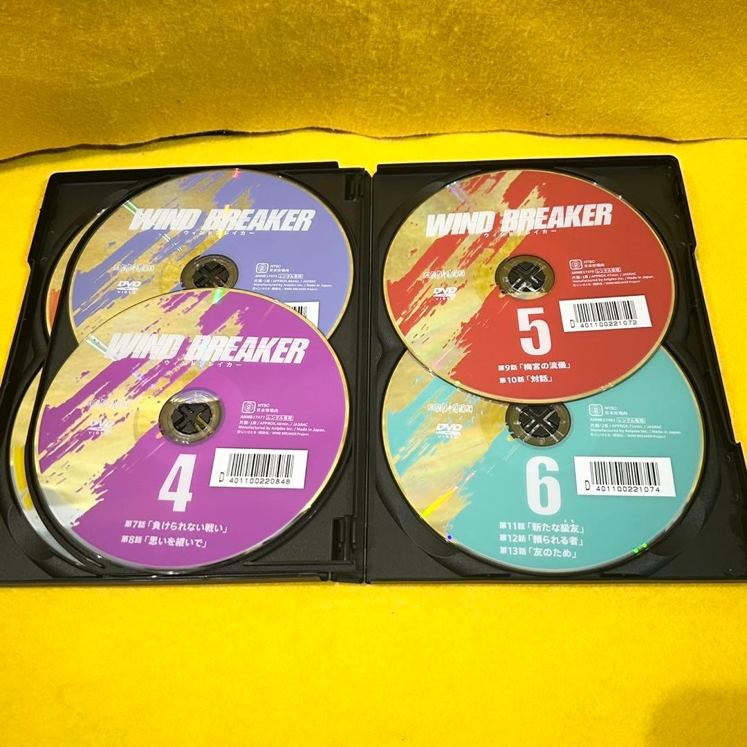 WIND BREAKER ウインドブレイカー DVD 全6巻 全巻 全13話