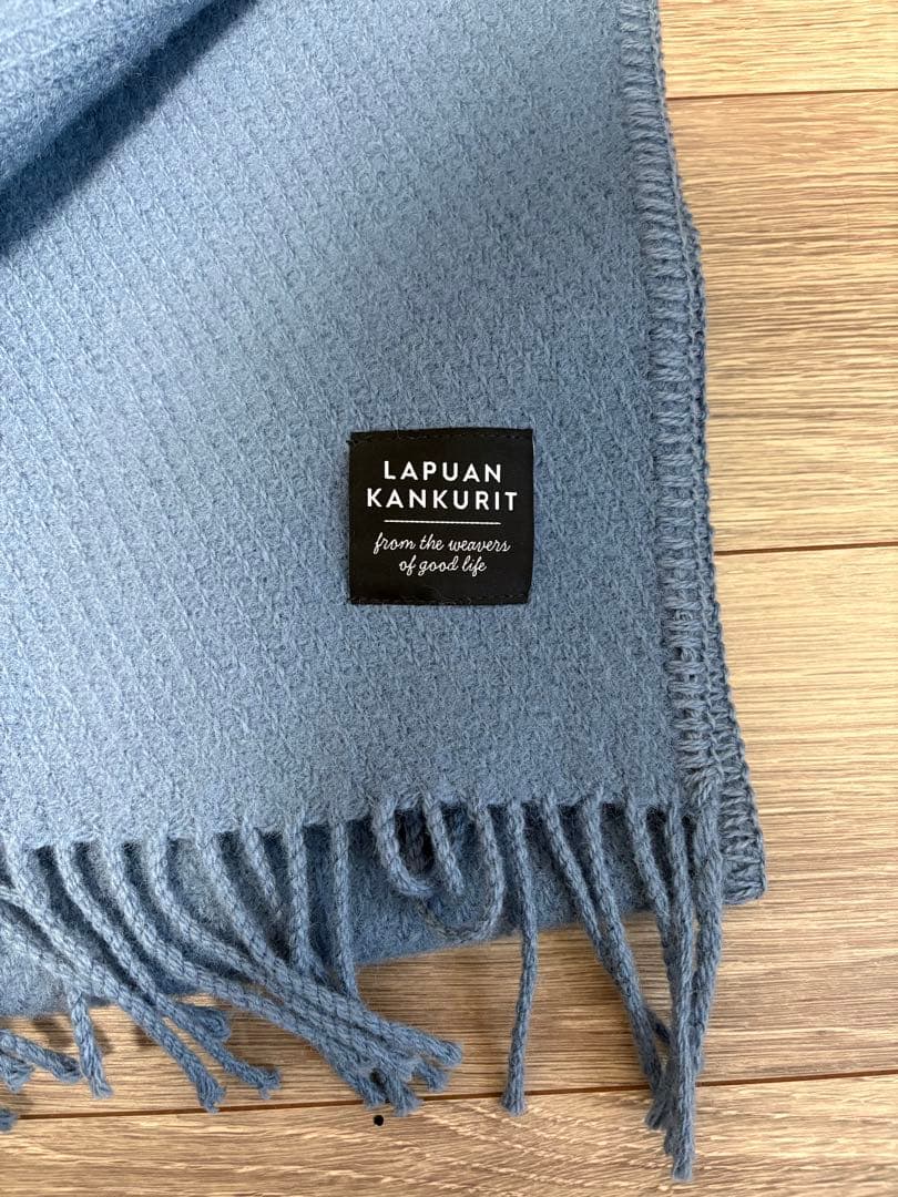 LAPUAN KANKURIT ストール　ブルー