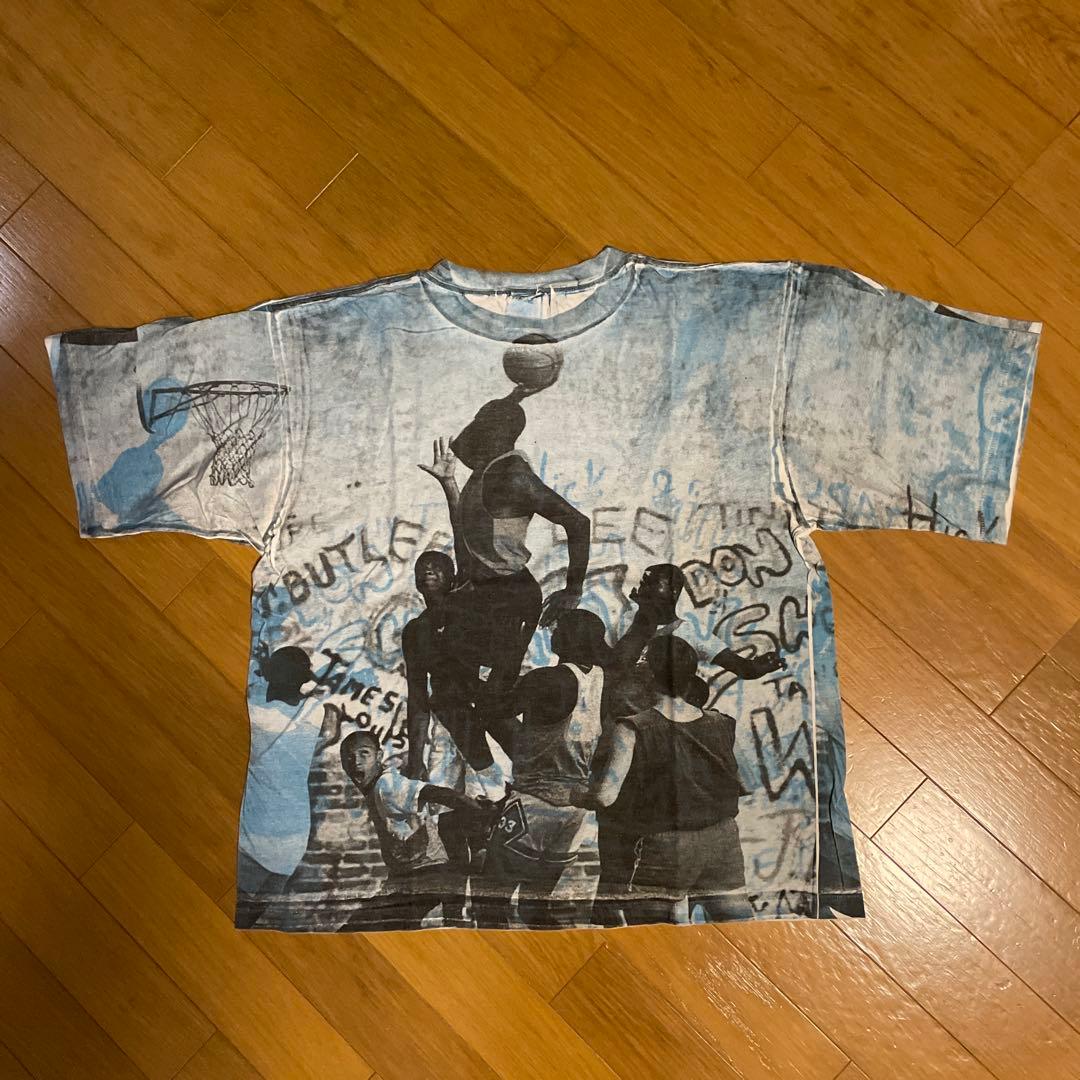 Old Nike 90年台超レア マイケル ジョーダン アートデザインTシャツ