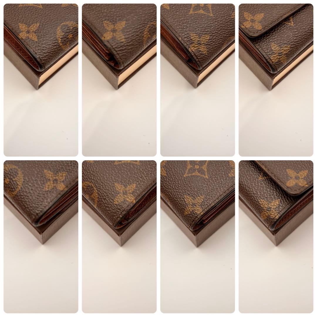 【鑑定済み】ルイヴィトン✨ポルトモネジップ✨二つ折り財布 モノグラム✨コンパクト