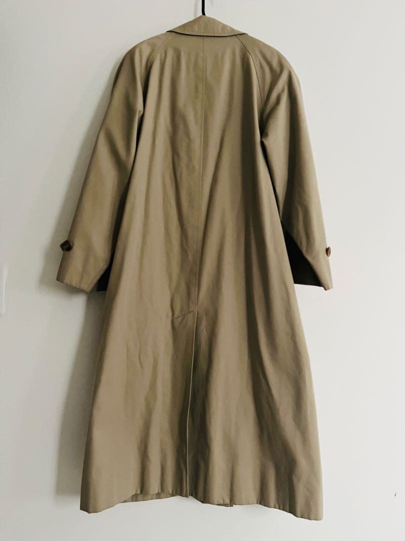 aquascutum アクアスキュータム ベージュ トレンチコート チェック裏地